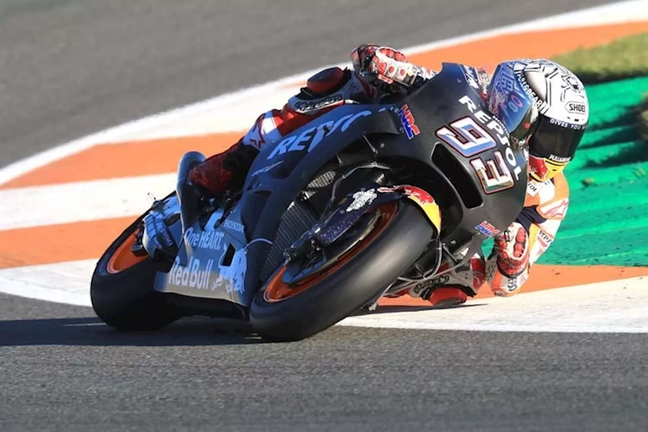 Marc Márquez (Honda): Erste Runden mit 2018-Prototyp