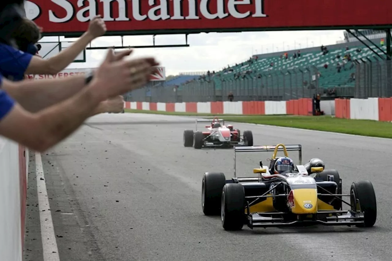 Ricciardo gewinnt Formel-3-Rennen in Silverstone