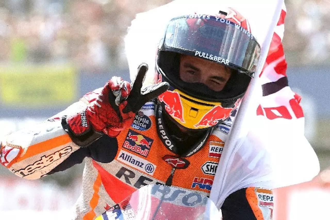 So spielte Marc Marquez (Honda) die Yamaha-Boys aus