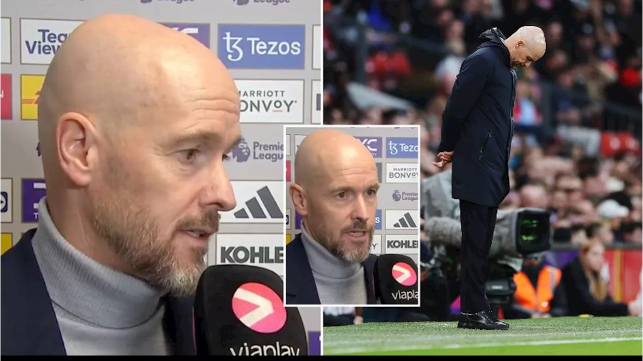 Erik ten Hag explains why Man Utd will 'never' be able to play football like his old Ajax side