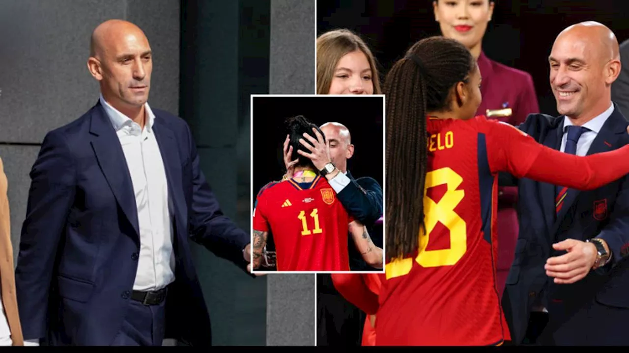 Luis Rubiales banned by FIFA over Jenni Hermoso 'kissgate' scandal at World Cup