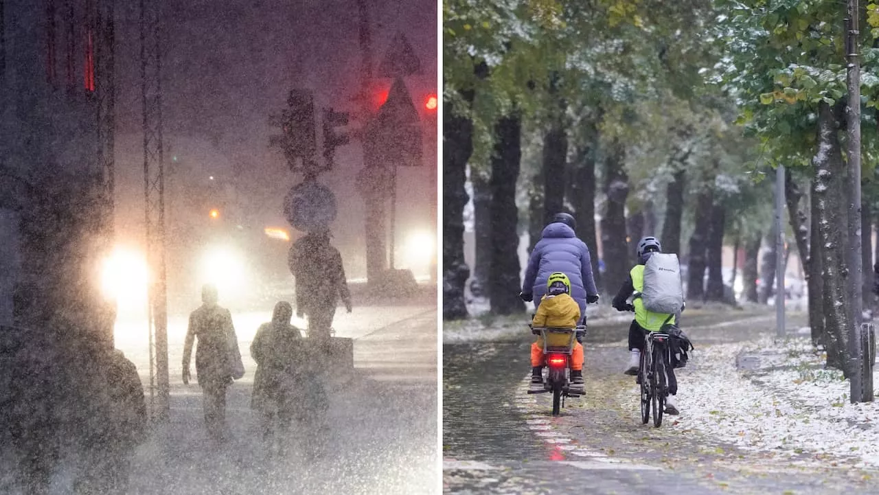 Snökaos i Norge – kamp på flygplatsen