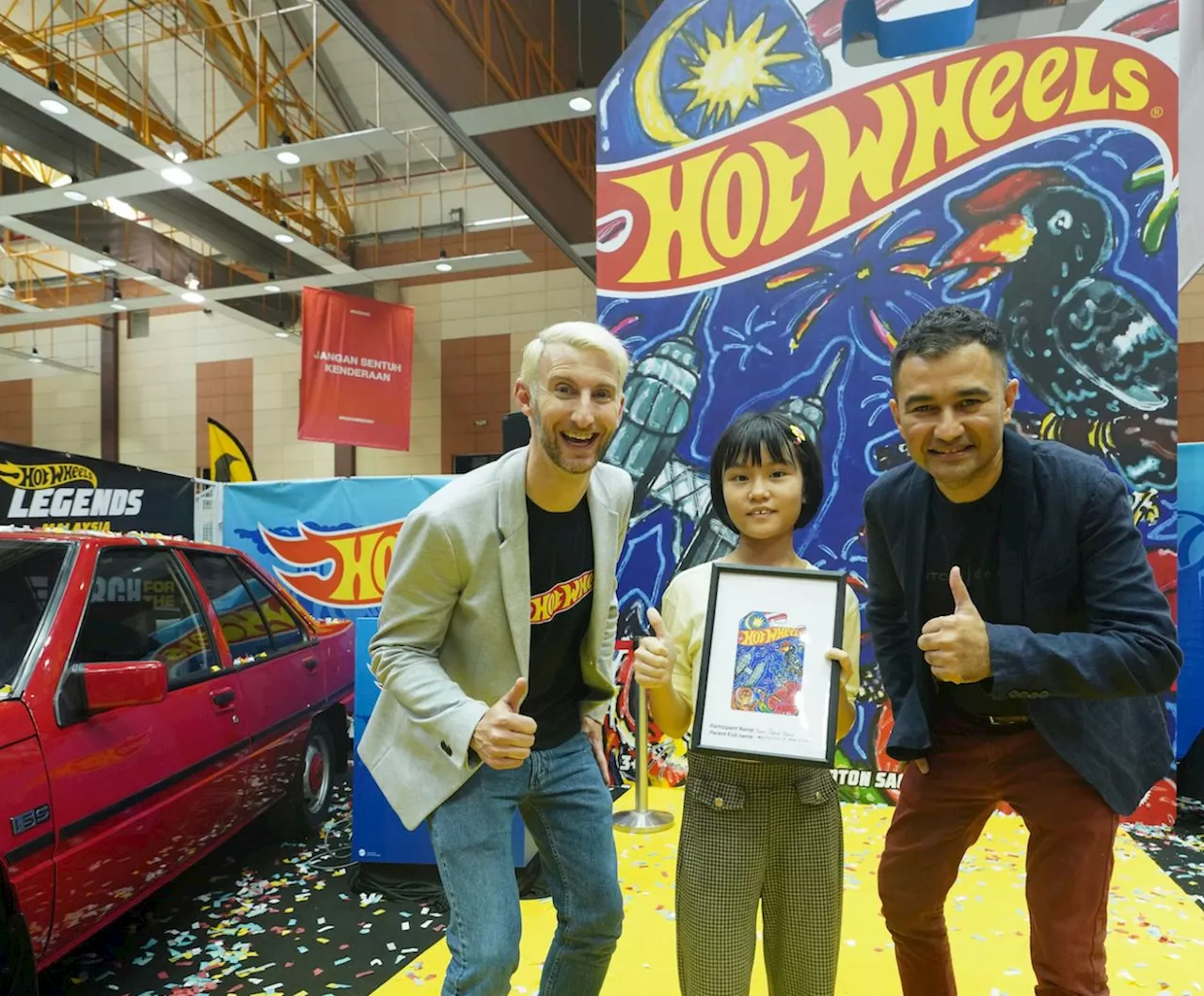 How a Malaysian kid's artwork got chosen for the Hot Wheels Proton Saga card