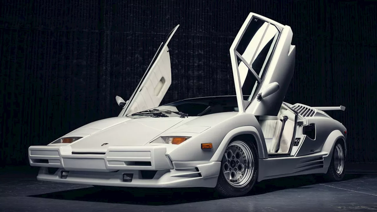 Lamborghini Countach aus dem Film 'Wolf of Wall Street' wird versteigert