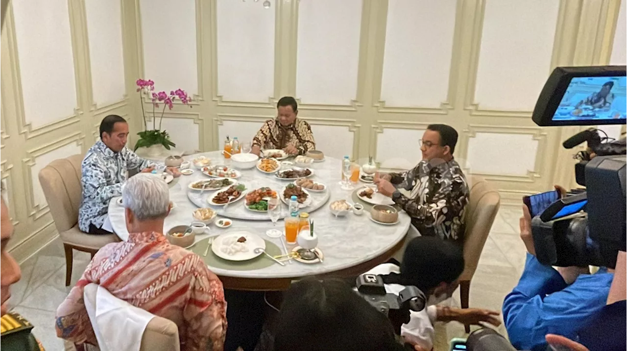 TPN Ganjar-Mahfud Ogah Lihat Jokowi Lakukan Cawe-cawe Saat Makan Siang Bareng Tiga Capres