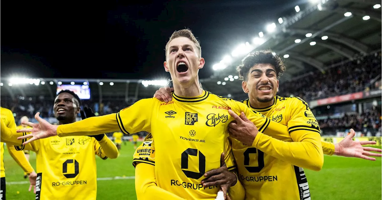 Fotboll: Elfsborg tillbaka i serietopp efter sent ledningsmål mot Göteborg