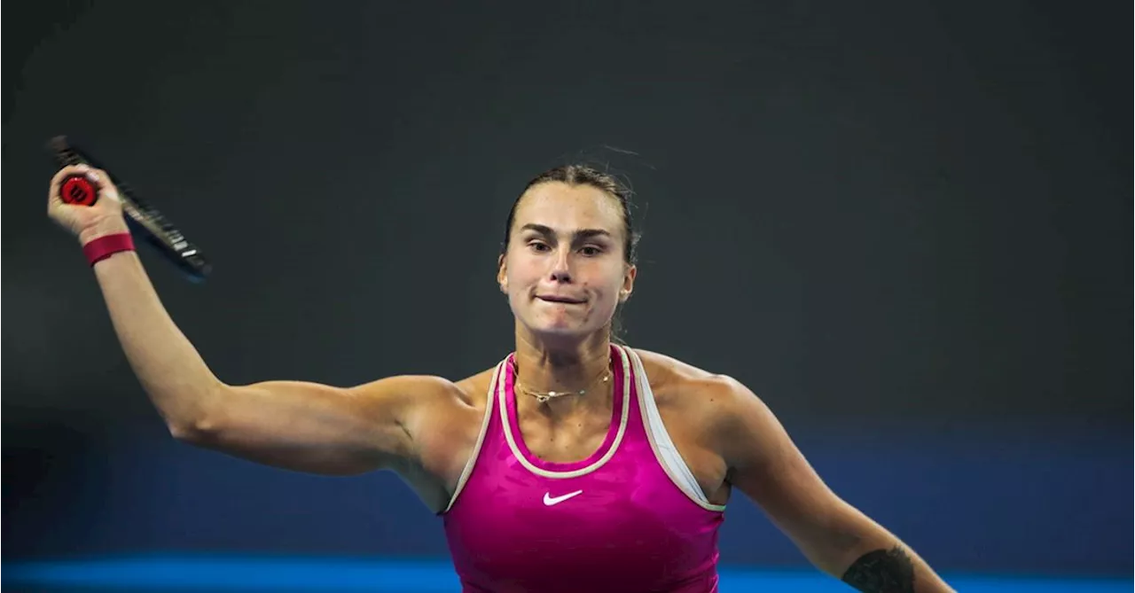 Tennis: Sabalenka släppte bara ett game när WTA-slutspelet inleddes