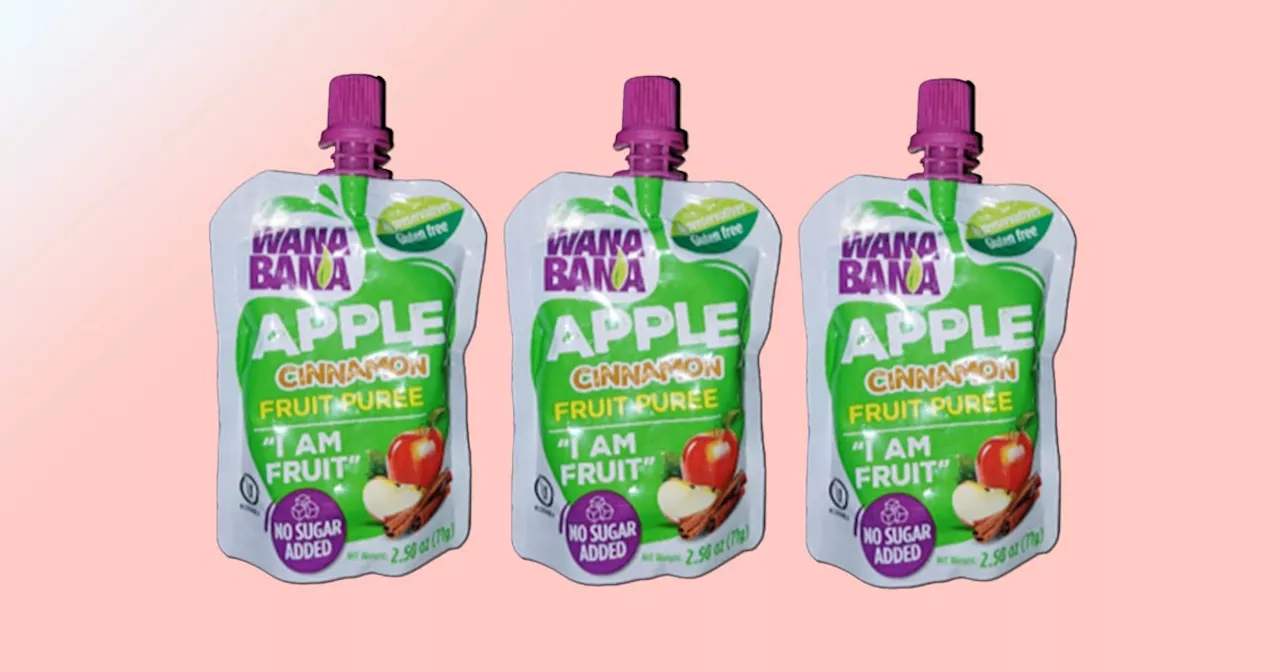 FDA: WanaBana Apple Cinnamon Fruit Puree Recalled Due to Lead