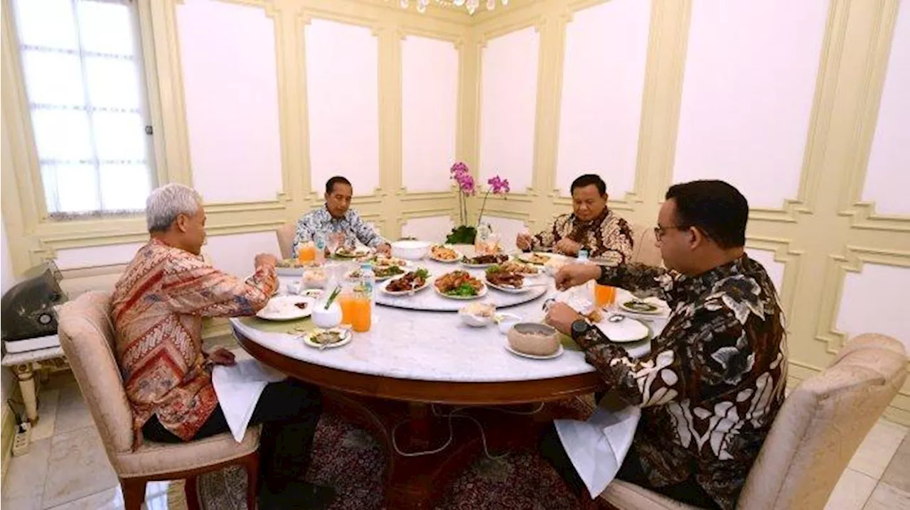 Deretan Diplomasi Meja Makan Ala Joko Widodo, Ini Momen SBY Pertemukan Prabowo dan Jokowi Tahun 2014