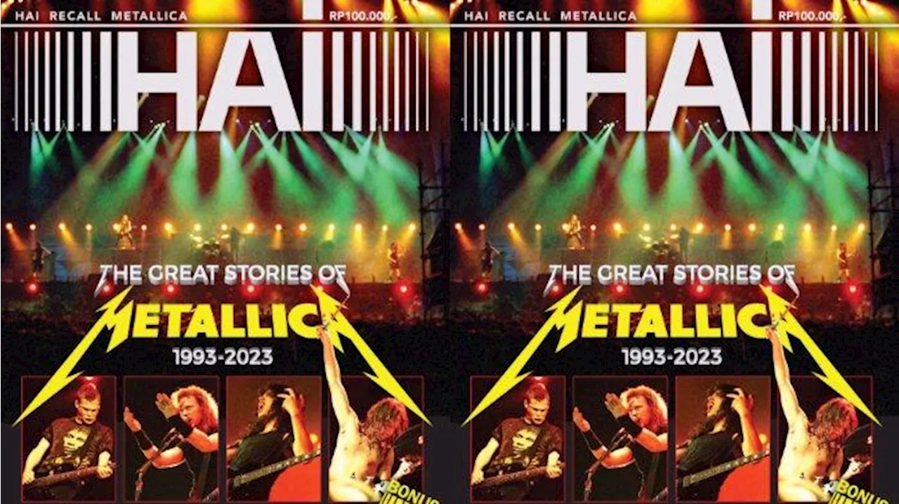 HAI Rilis Edisi Ekslusif HAI RECALL METALLICA, Pemesanan Sampai 12 November 2023