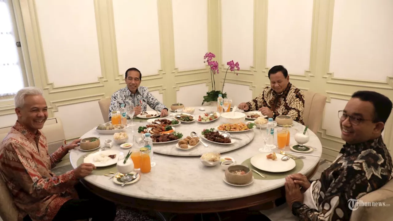 Jokowi Ajak 3 Capres Makan Siang di Istana, Pengamat: Agar Terlihat Netral