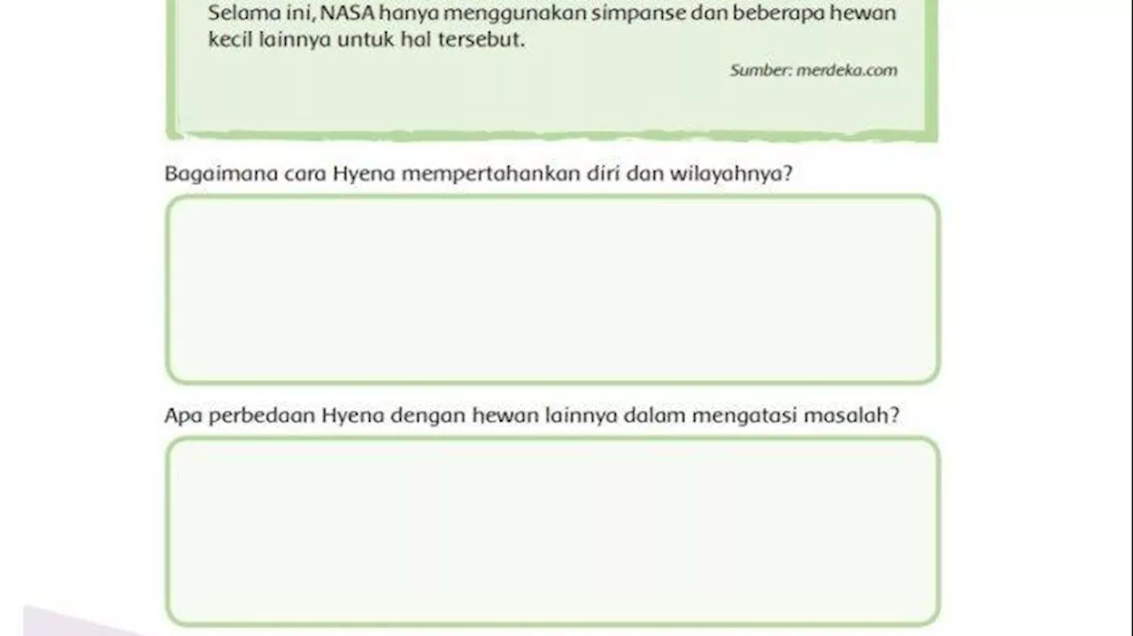 Kunci Jawaban Tema 2 Kelas 6 SD Halaman 70 71: Prinsip Kerja Sama