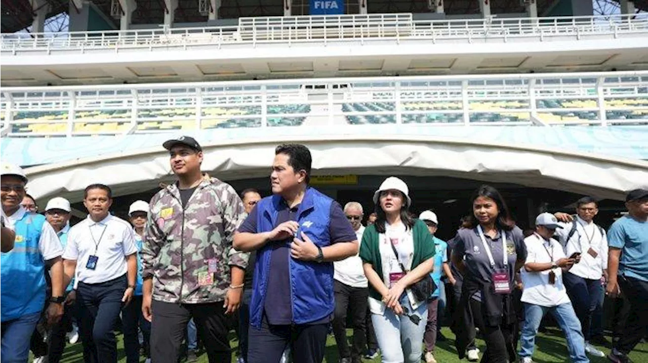 Tinjau Stadion Gelora Bung Tomo, Menpora Yakin Pembukaan Piala Dunia U-17 Berlangsung Sempurna