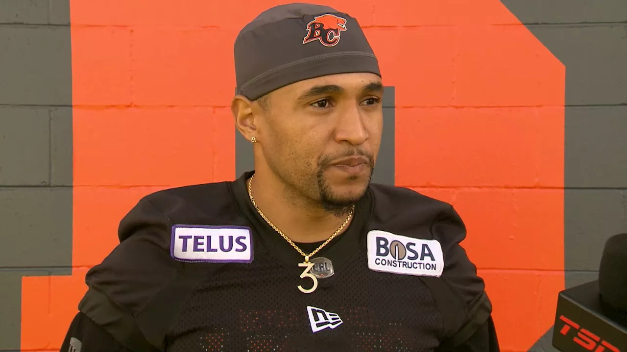 Adams Jr. knows how critical it is for him to get his team going vs. Stampeders