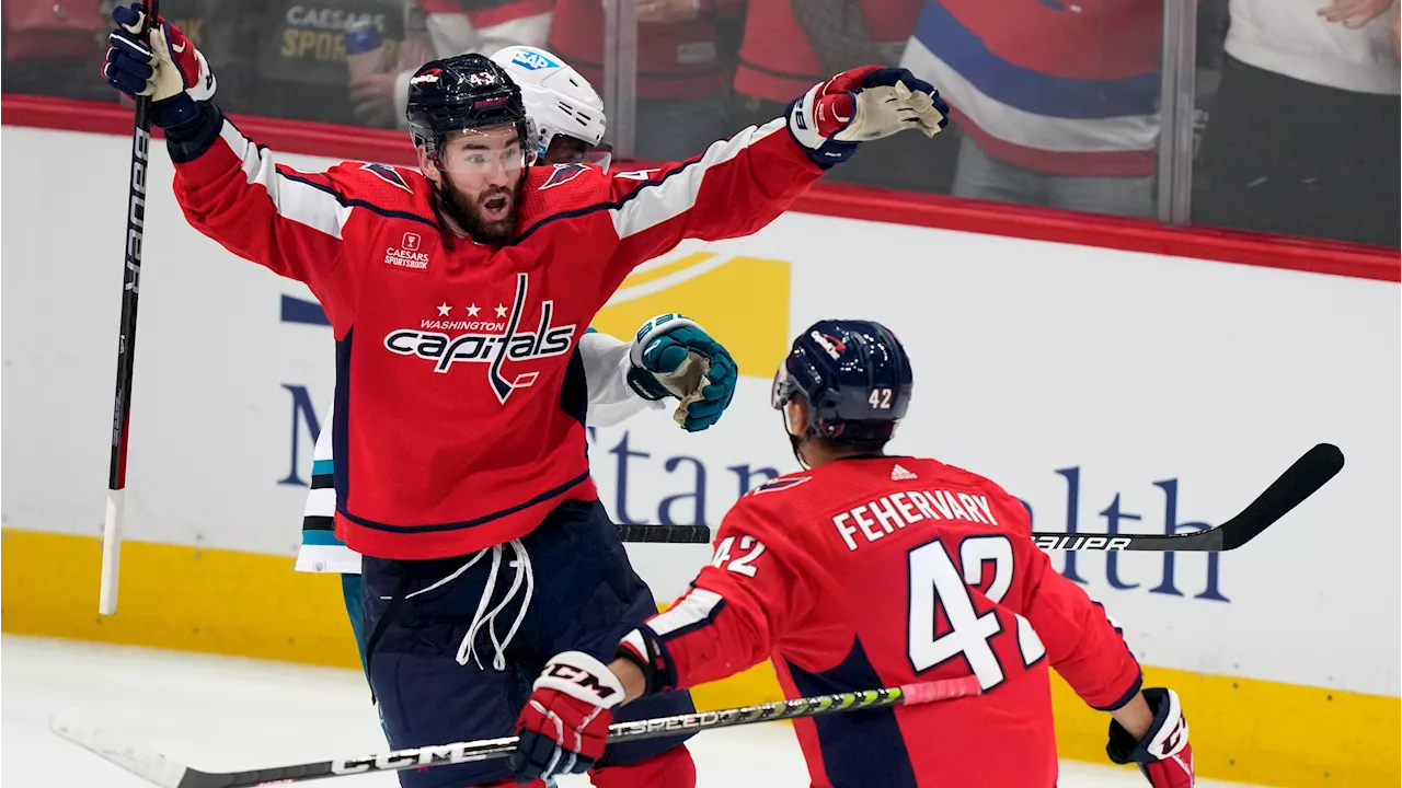 Capitals Extend Win Streak with Victory over Sharks