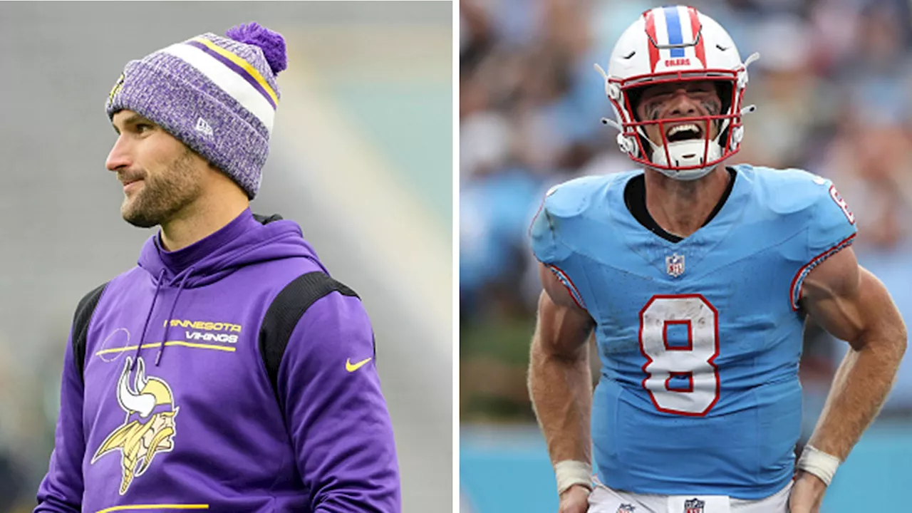 Cousins to miss rest of season; Levis expected to start for Titans on TNF