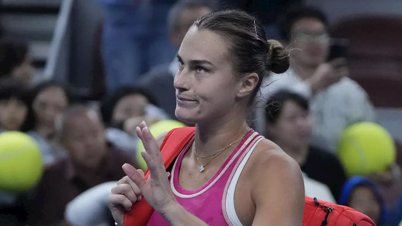 WTA defends its court after Sabalenka calls conditions 'another level of disrespect'