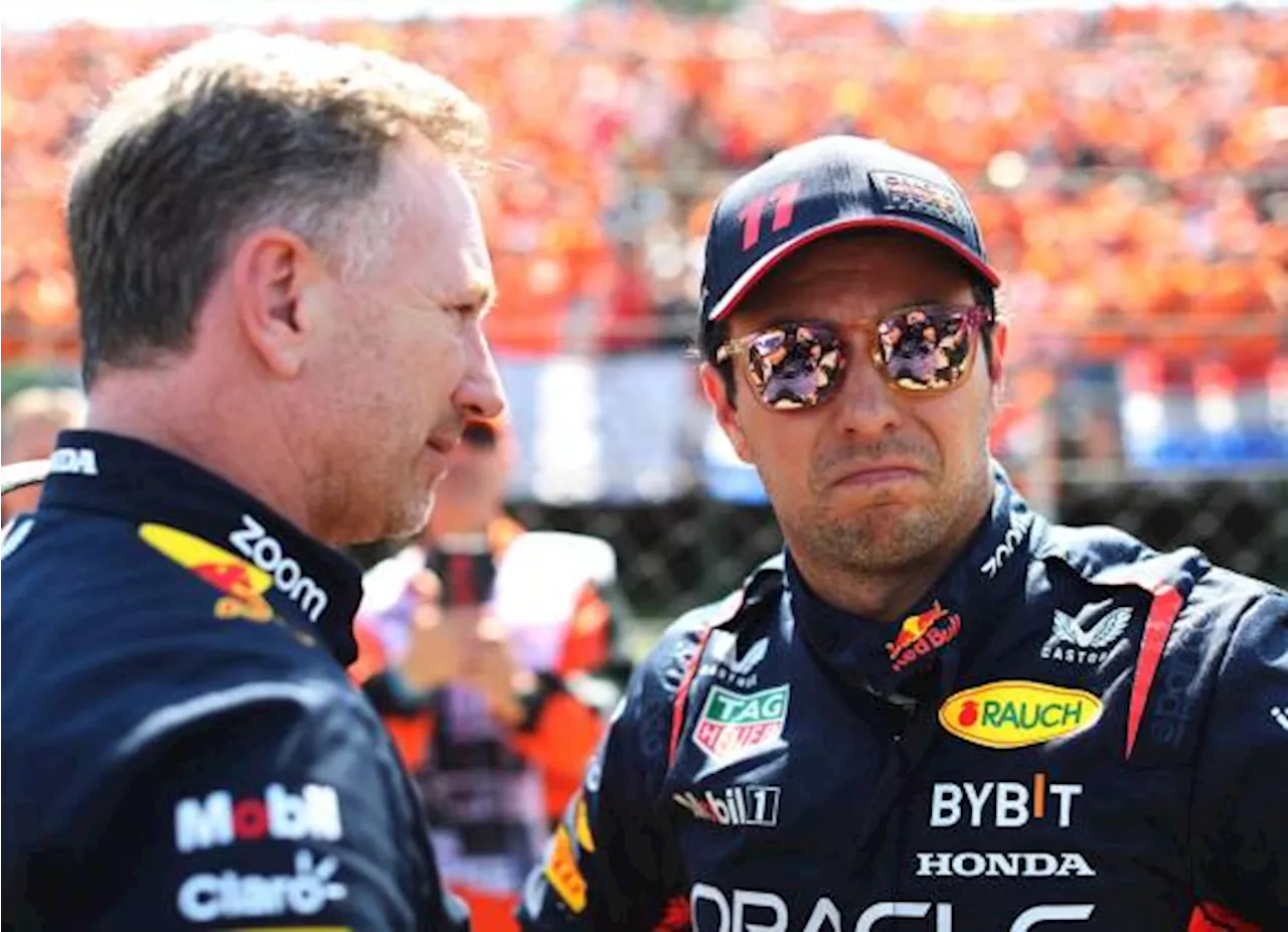 ‘Fue horrible’, afirma Christian Horner, jefe de Red Bull, tras accidente de Checo Pérez en el Gran Premio de México