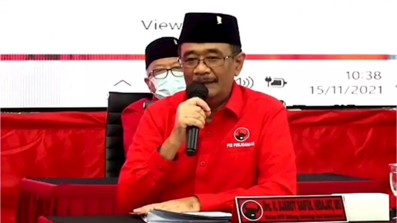 Djarot PDIP Merasa Gagal Usai Gibran Maju Jadi Cawapres Prabowo