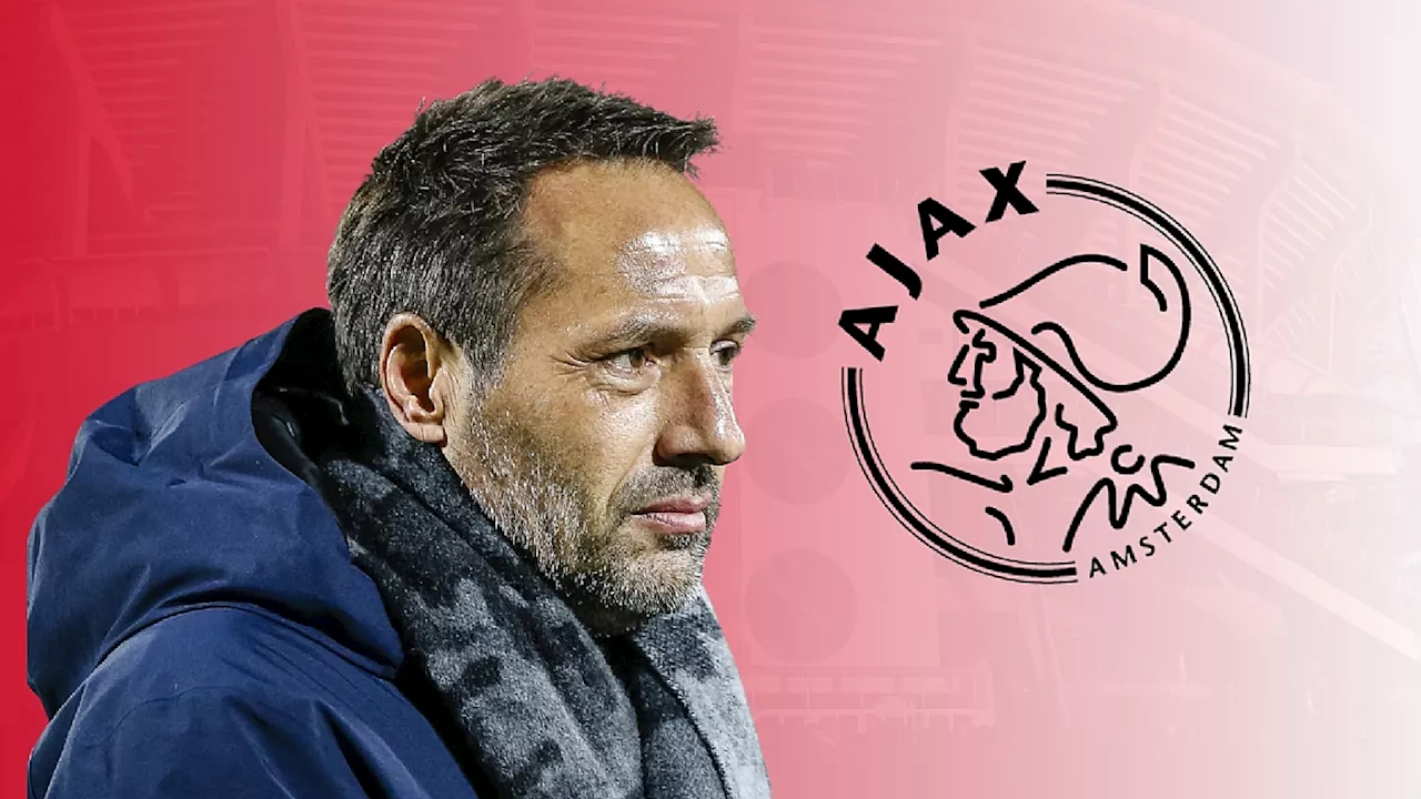 Witte rook: John van 't Schip maakt seizoen af als trainer van Ajax