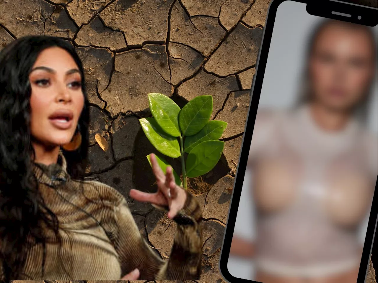 Kim Kardashian präsentiert neuen SKIMS 'Ultimate Nipple Bra' mit eingebauter Kunstbrustwarze