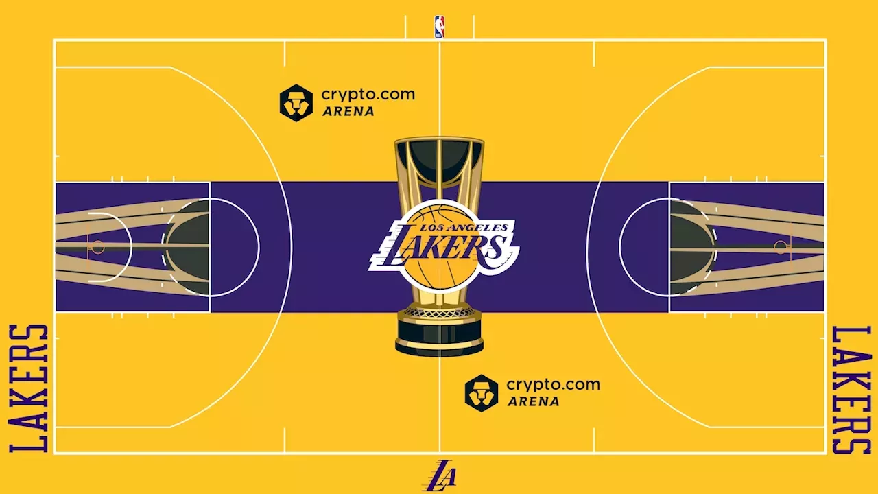 NBA unveils bold new court designs for inseason tournament