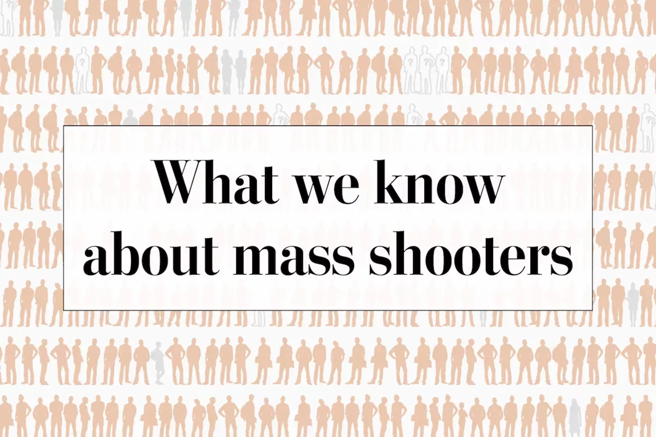 What We Know About Mass Shooters In The Us United States 1061