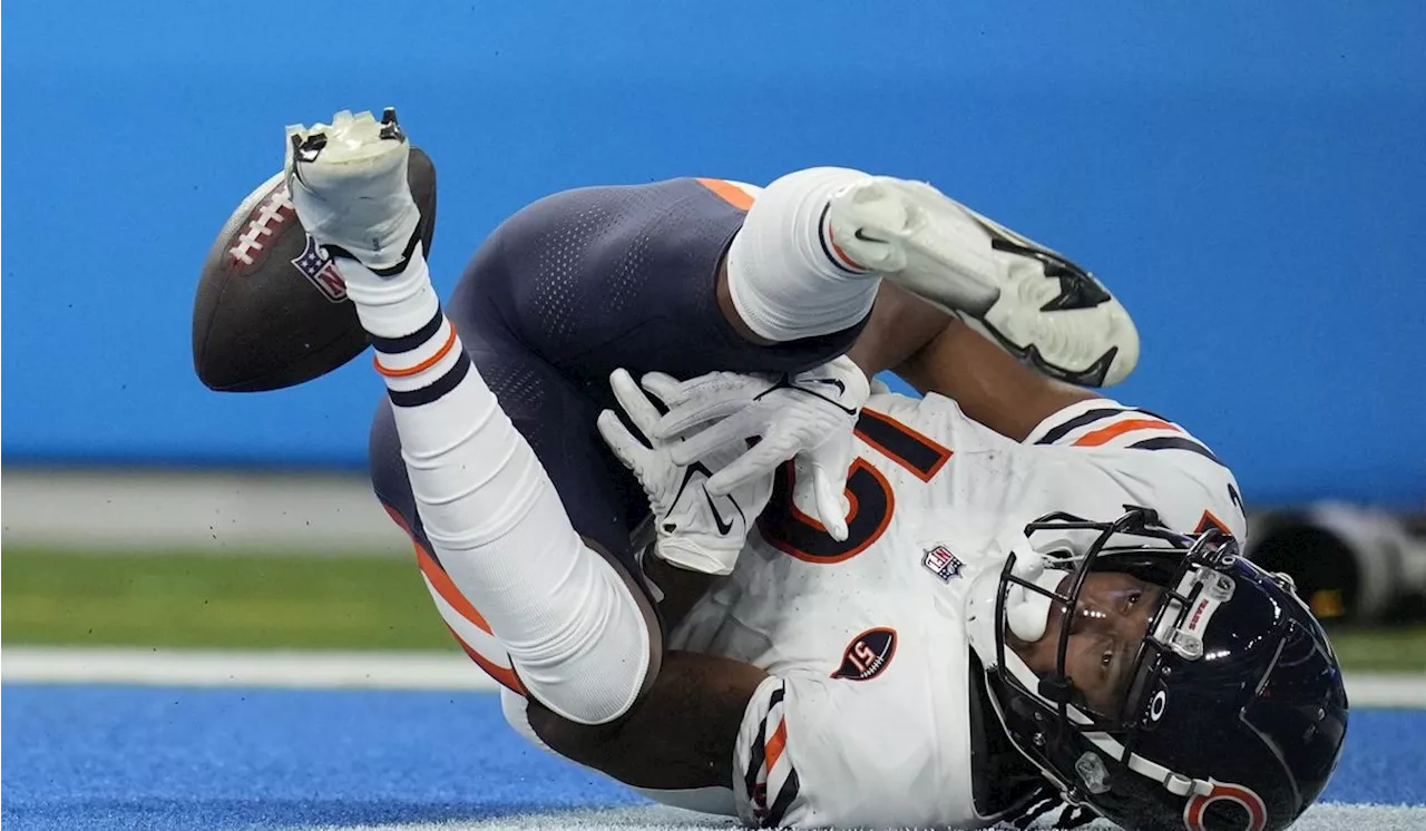 Chicago Bears receiver Velus Jones Jr. shoulders blame for dropped touchdown pass