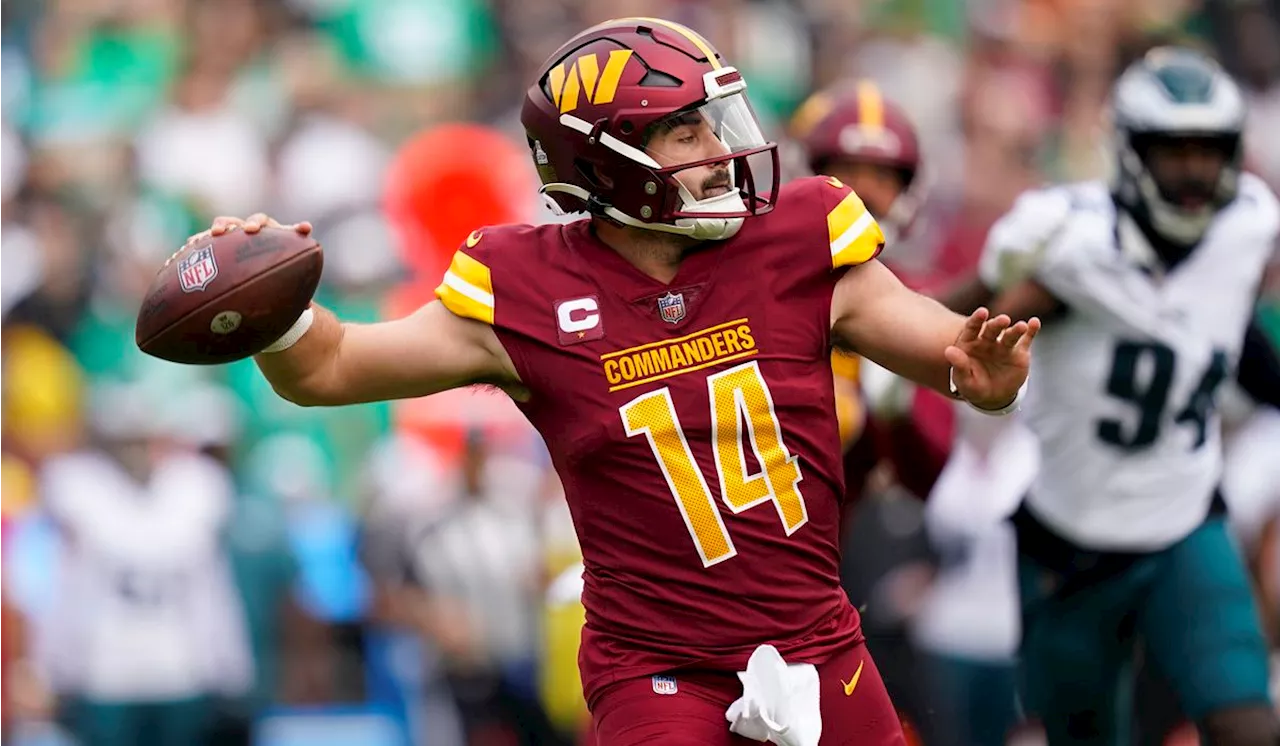 Sam Howell's career game nullified by mistakes, drops and sideline miscues