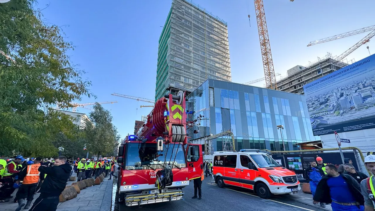 News des Tages: Bauarbeiter stürzen in Hamburg von Gerüst