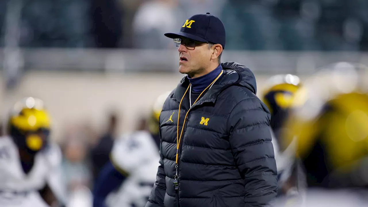 Jim Harbaugh addresses Michigan sign-stealing saga, refutes report he had contract offer rescinded