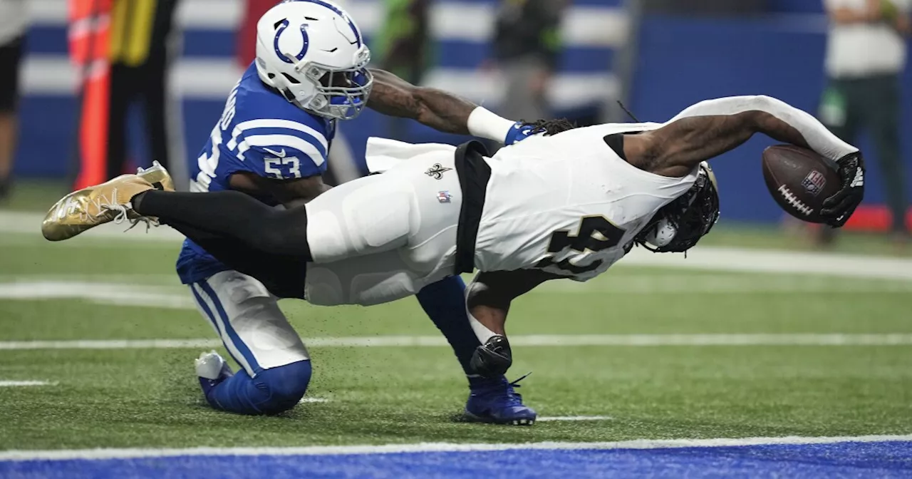 Colts' young, depleted secondary is exposed in loss to Saints