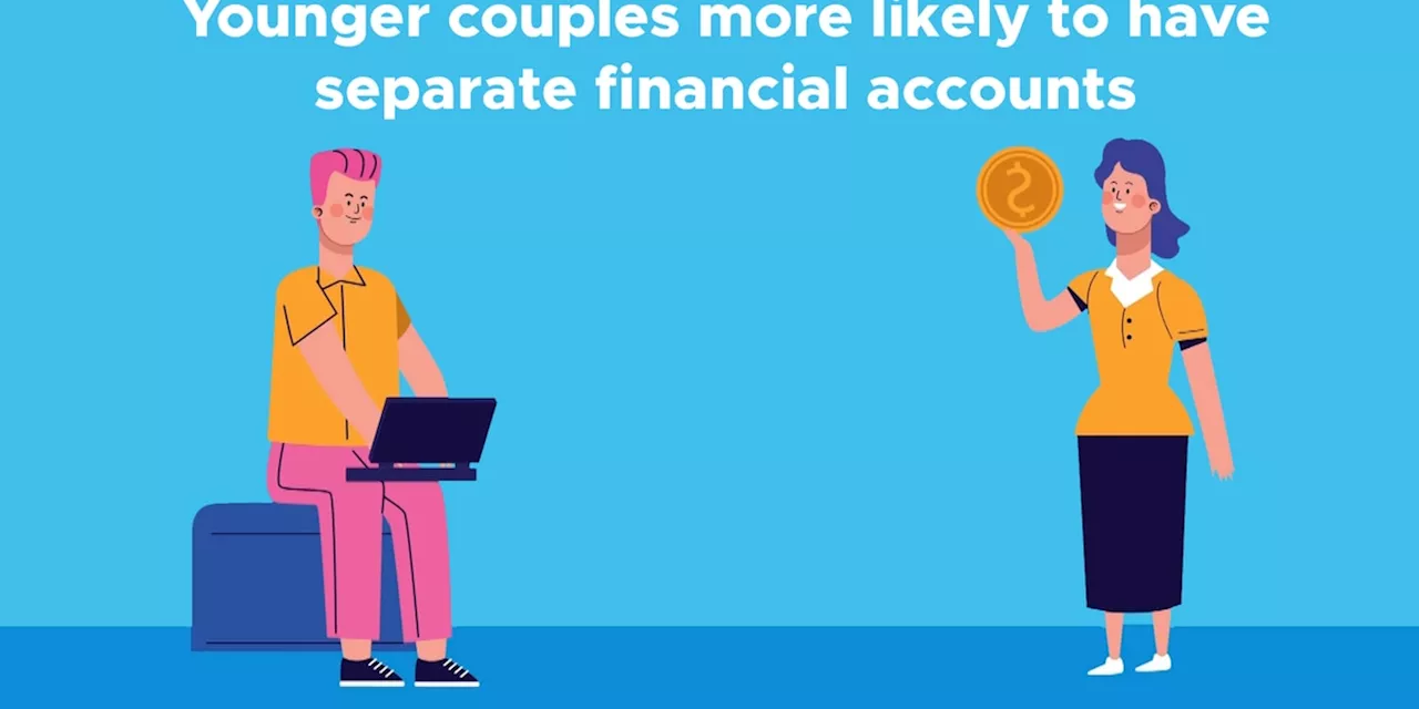 Younger couples more likely to have separate financial accounts, survey finds