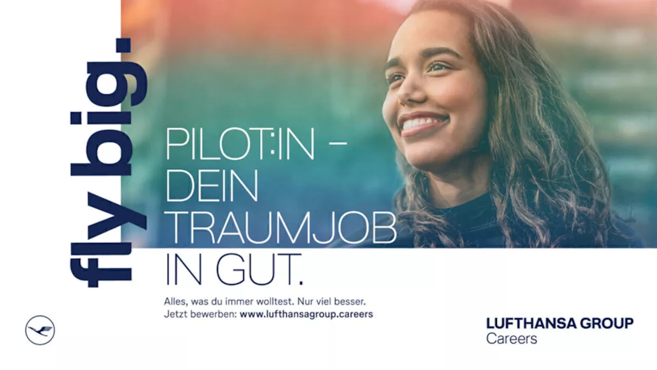 Recruiting-Kampagne: Lufthansa sucht 2.000 neue Pilot:innen