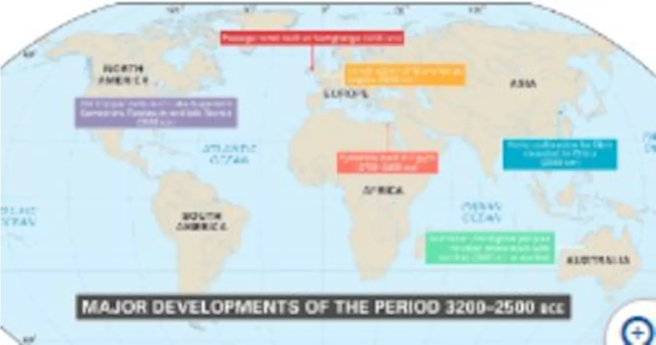 جدول زمنى للعالم فى 7 خرائط.. ماذا جرى فى تاريخ البشرية على مدى 5 آلاف عام؟