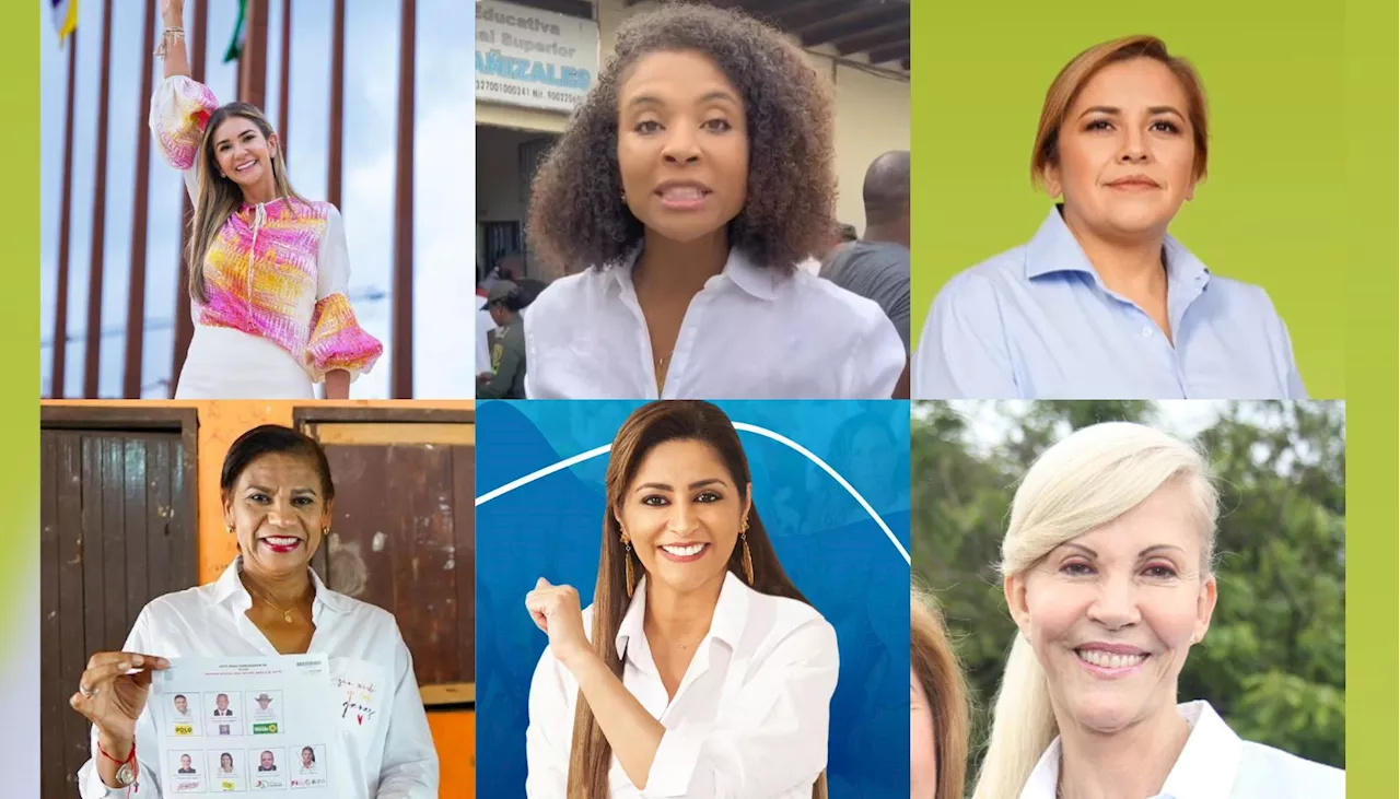 Cesar, Chocó, Meta, Sucre, Tolima y Valle del Cauca: 6 mujeres electas gobernadoras