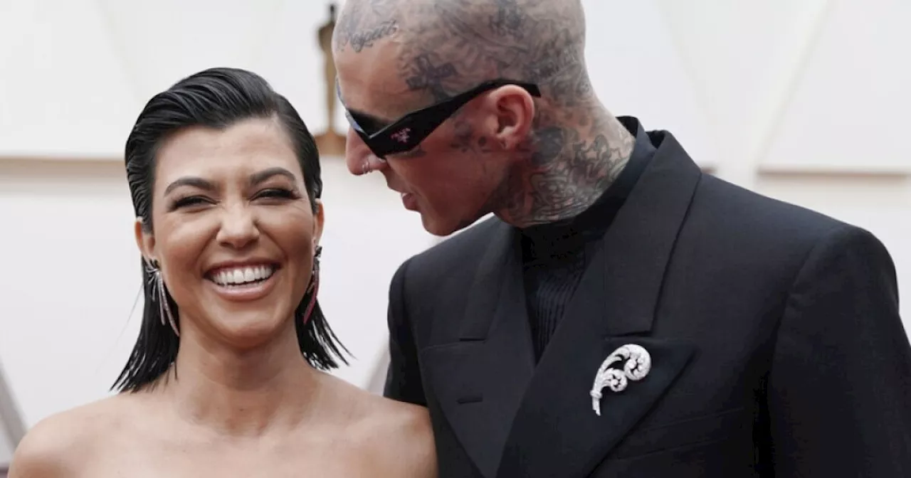 Travis Barker reveals name, due date of baby with Kourtney Kardashian