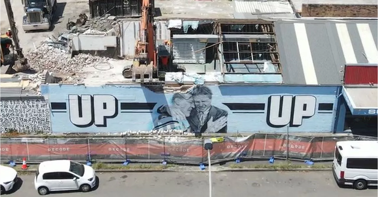 Iconic Cronulla Sharks mural saved during construction of luxury apartments