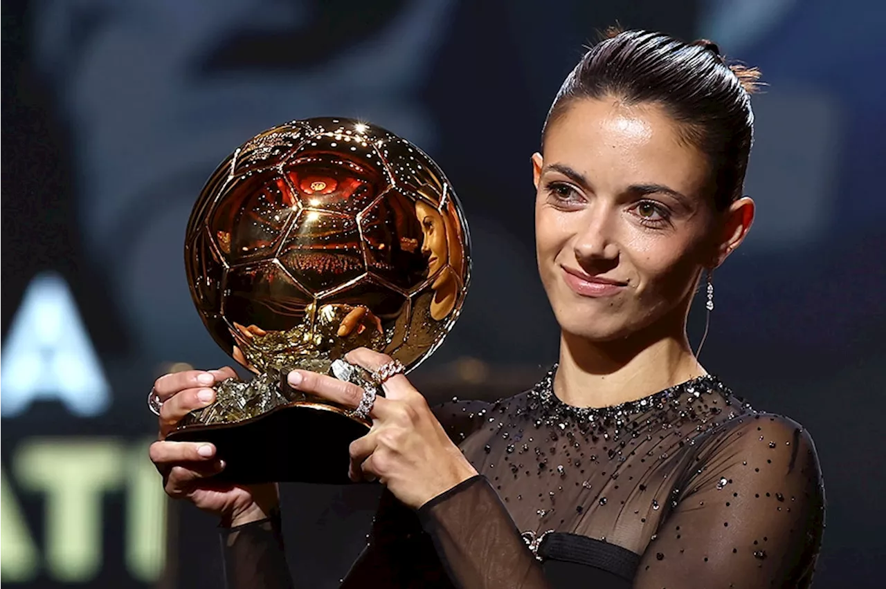 Bonmati toasts 'unique year' after winning Ballon d'Or