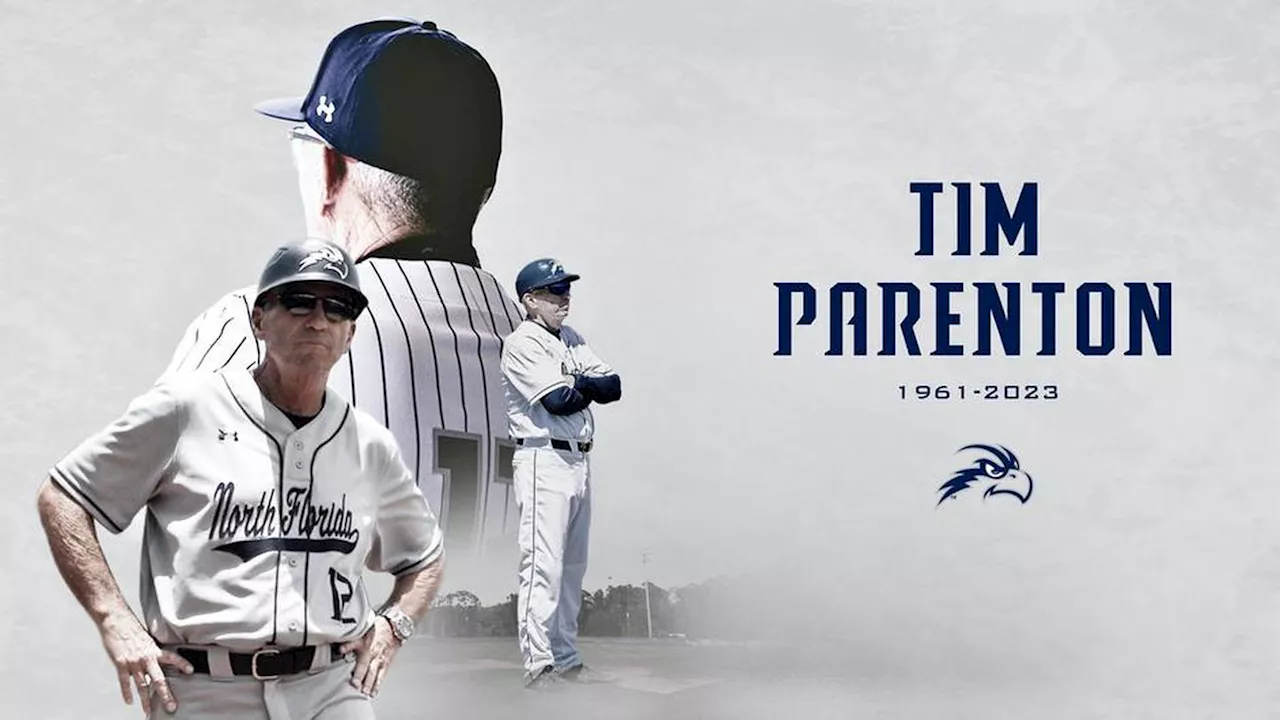 Former University of North Florida baseball coach Tim Parenton dies at 61