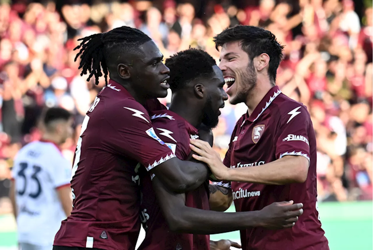 Coppa Italia:Salernitana-Sampdoria 4-0,campani con Juve a ottavi