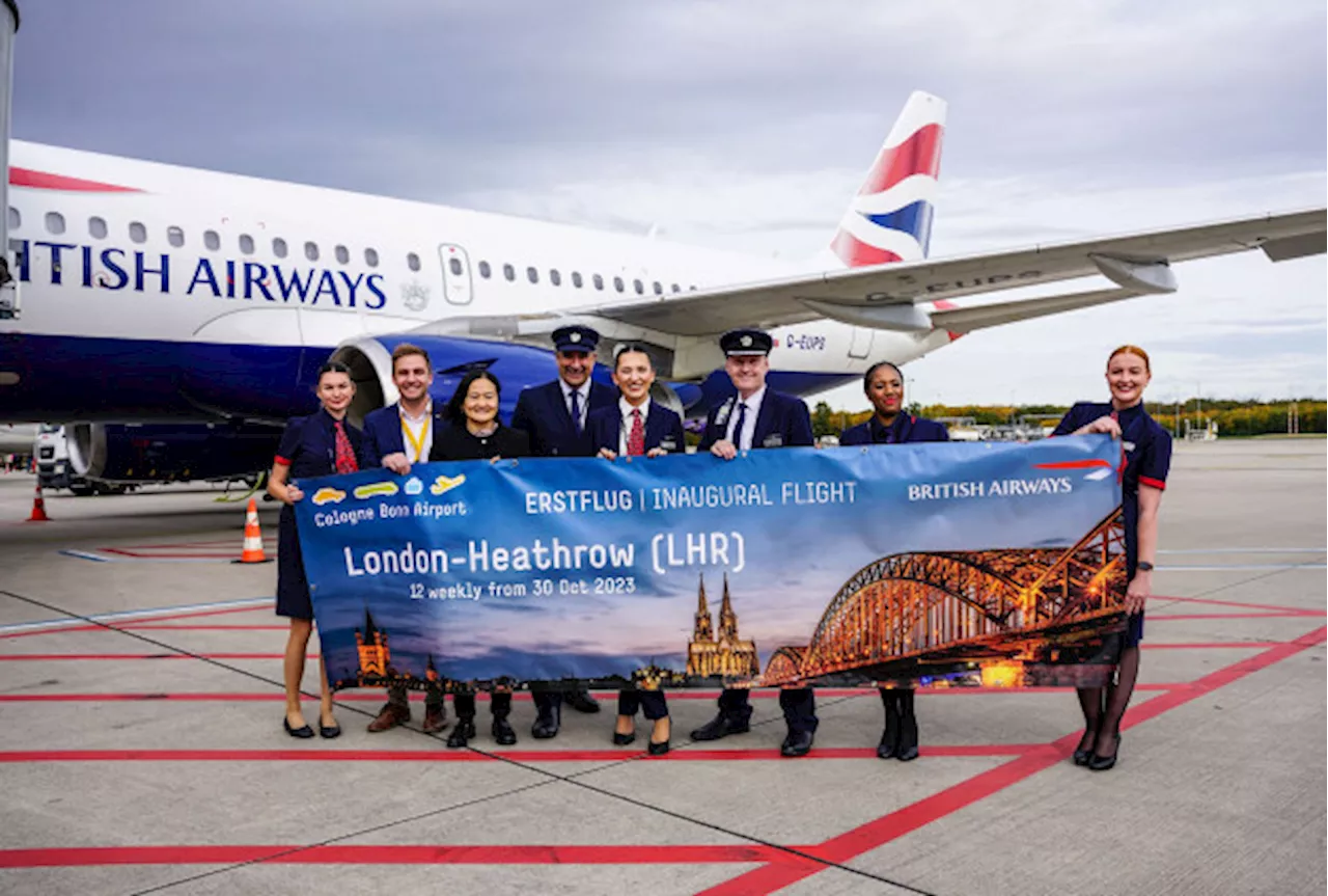 British Airways nimmt Flüge nach Köln/Bonn wieder auf