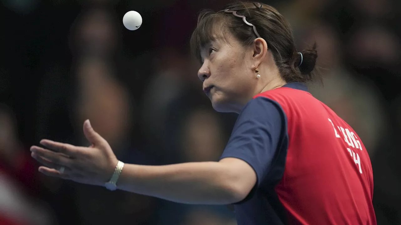 57-year-old Chinese-Chilean table tennis player wins over crowd at Pan American Games