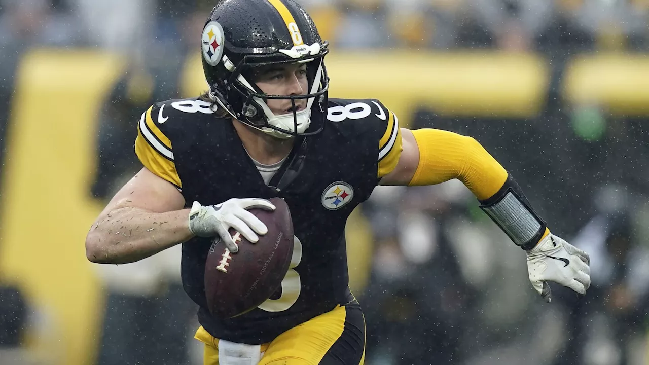 Steelers QB Kenny Pickett says he's playing 'for sure' against Titans despite rib injury