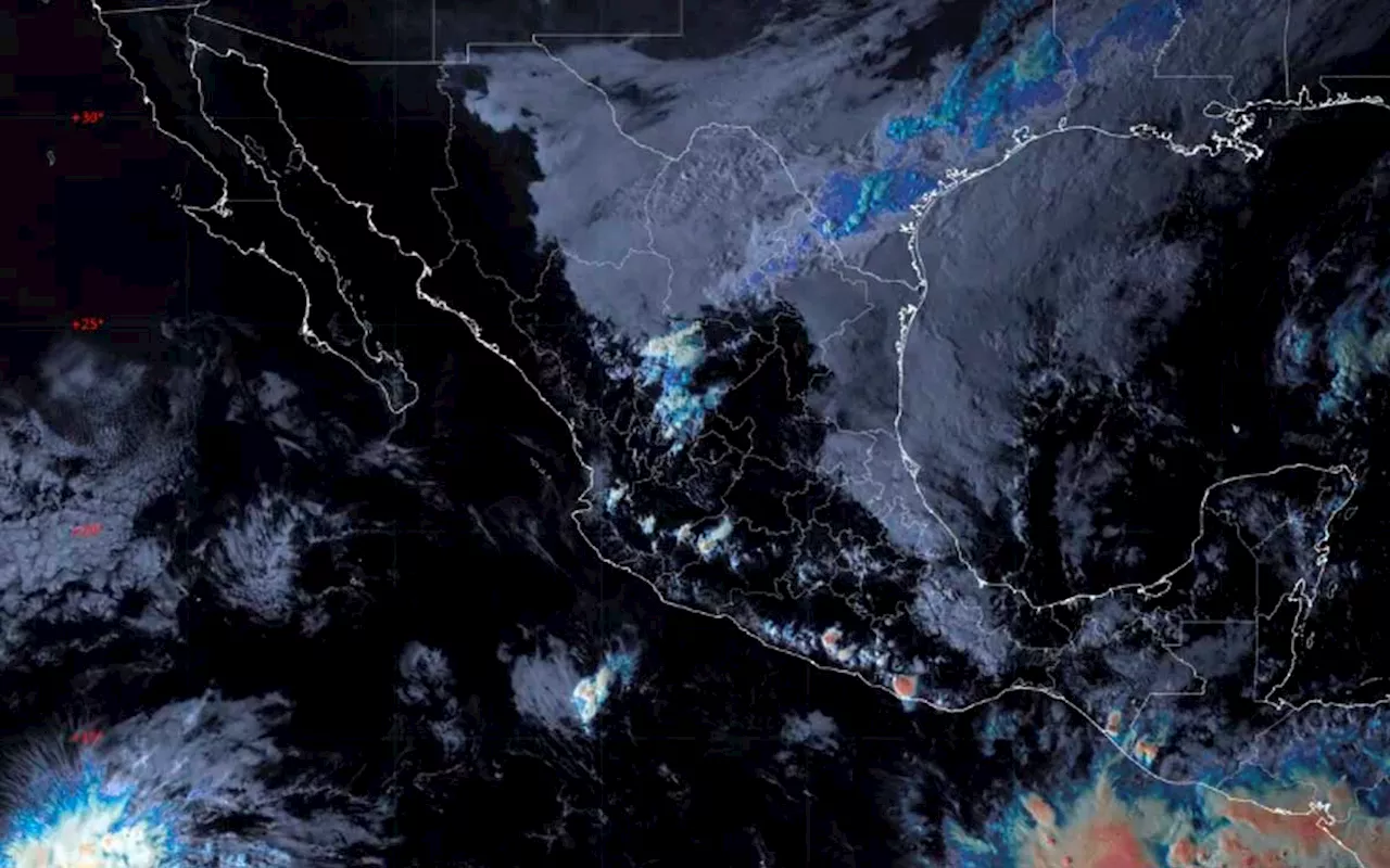 Conagua prevé lluvias extraordinarias en 8 estados por frente frío, aire polar y tormenta