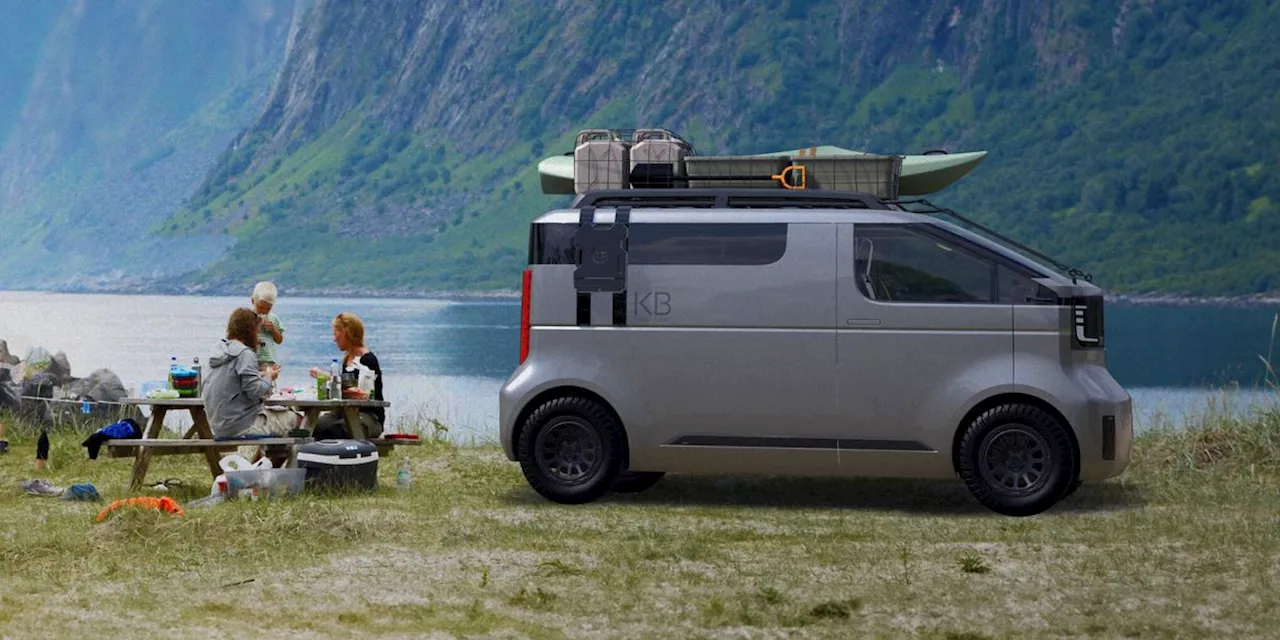 Tiny Toyota Electric Van Concept Imagines Flexibility of Use in Cute Package