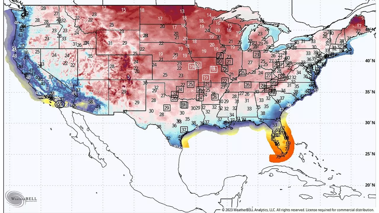 'Potent' cold spell sweeping eastern U.S ahead of Halloween