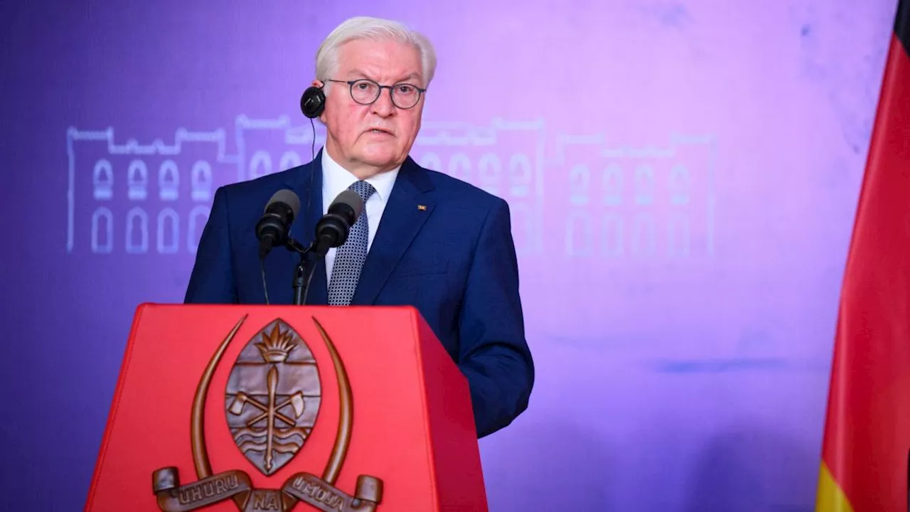 Steinmeier in Tansania: Koloniale Vergangenheit aufarbeiten