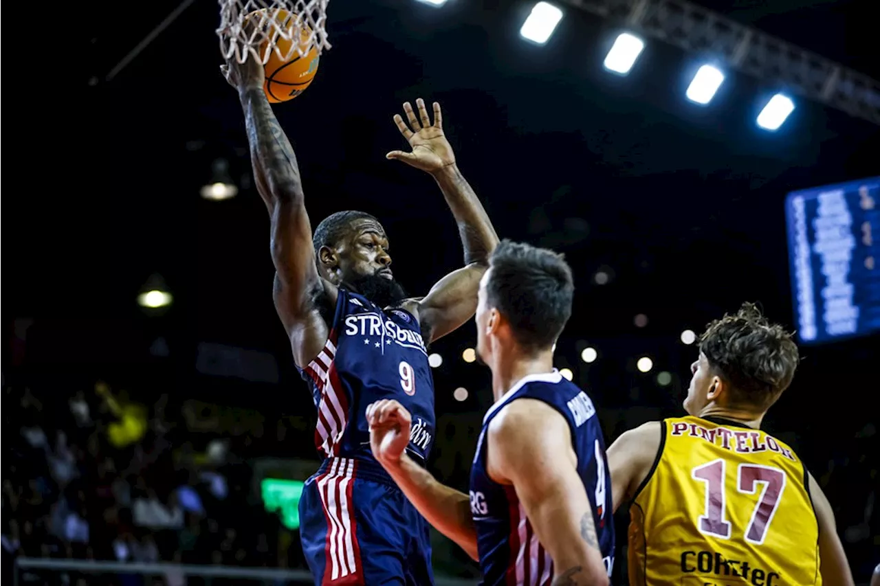 La SIG Strasbourg remporte une deuxième victoire consécutive en BCL contre Ostende