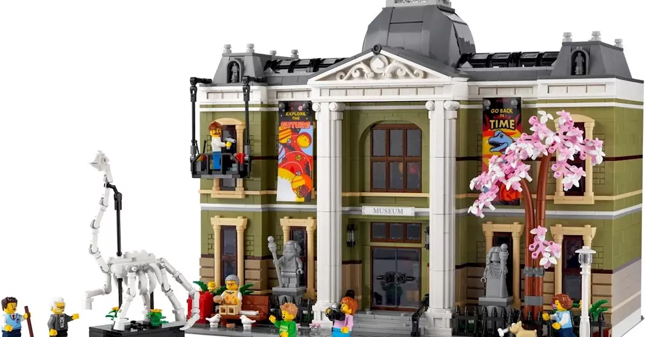 Explore the Natural History Museum with the New LEGO Icons Set